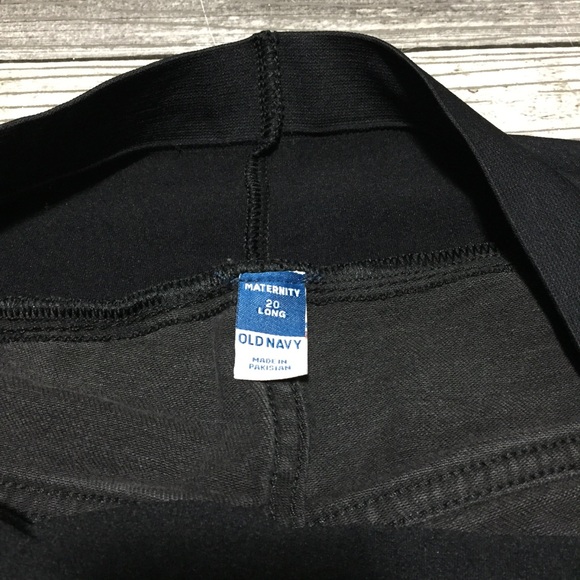 Old Navy Maternity Jeans Women’s 20 Tall Gray Black (Inseam 31) - Picture 6 of 6